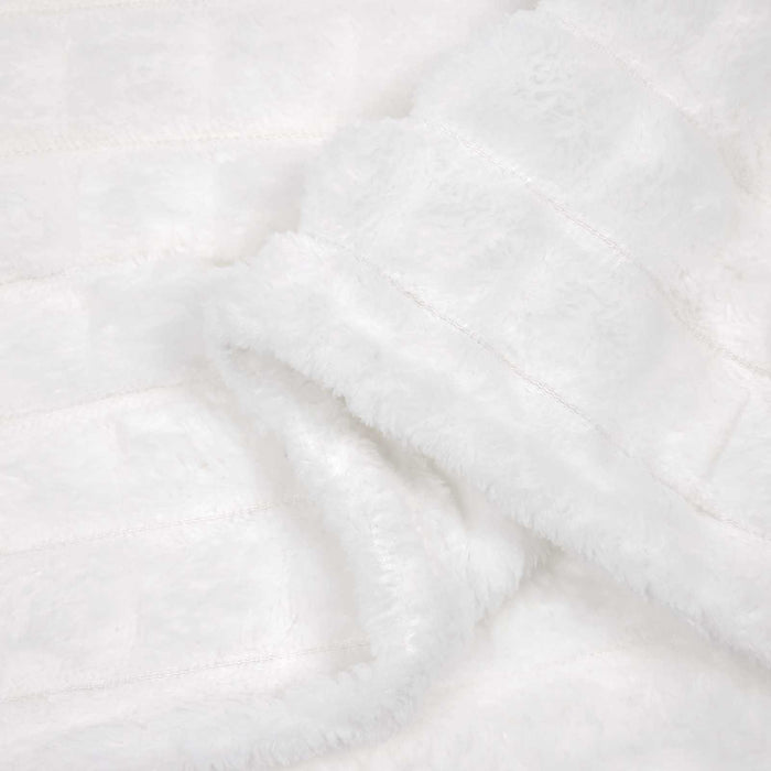 Pături de aruncat 6 pcs Alb 270 x 240 cm Molton - WALTI WALTI