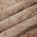 Pătura de aruncat Culoare Cămilă 150 x 200 cm Molton - WALTI WALTI