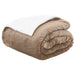 Pătura de aruncat Culoare Cămilă 240 x 270 cm Molton - WALTI WALTI
