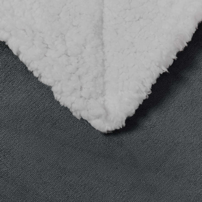 Pătura de aruncat Gri închis 150 x 200 cm Molton - WALTI WALTI
