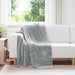 Pătura de aruncat Gri 130 x 150 cm Molton - WALTI WALTI