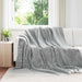 Pătura de aruncat Gri 240 x 270 cm Molton - WALTI WALTI