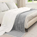 Pătura de aruncat Gri 240 x 270 cm Molton - WALTI WALTI