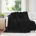 Pătura de aruncat Negru 240 x 270 cm Molton - WALTI WALTI