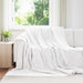 Pătura de aruncat Alb 240 x 270 cm Molton - WALTI WALTI