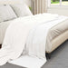 Pătura de aruncat Alb 240 x 270 cm Molton - WALTI WALTI