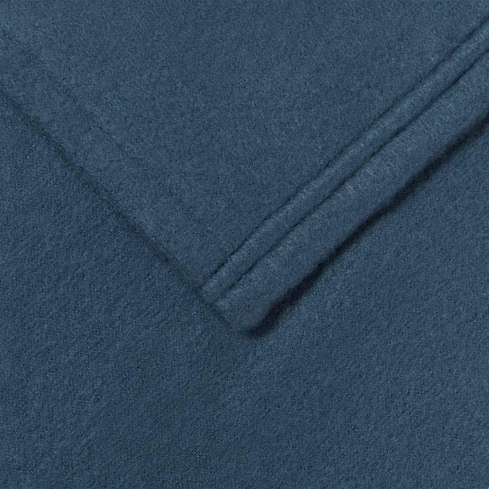 Pătura de aruncat Albastru marin 270 x 240 cm Molton - WALTI WALTI