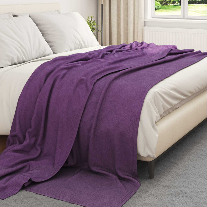 Pătura de aruncat Violet 270 x 240 cm Molton - WALTI WALTI