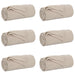 Pături de aruncat 6 pcs Bej 170 x 130 cm Molton - WALTI WALTI