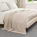 Pături de aruncat 6 pcs Bej 200 x 150 cm Molton - WALTI WALTI