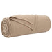 Pături de aruncat 6 pcs Culoare Cămilă 270 x 240 cm Molton - WALTI WALTI