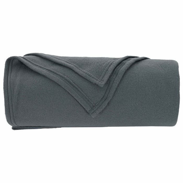 Pături de aruncat 6 pcs Gri închis 170 x 130 cm Molton - WALTI WALTI
