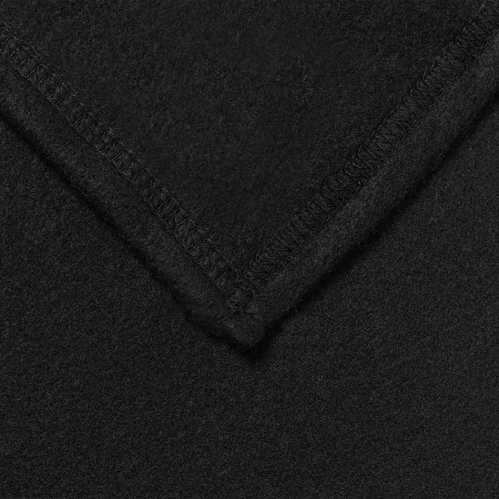 Pături de aruncat 6 pcs Negru 240 x 220 cm Molton - WALTI WALTI