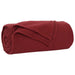 Pături de aruncat 6 pcs Roșu Bordeaux 170 x 130 cm Molton - WALTI WALTI