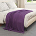 Pături de aruncat 6 pcs Violet 170 x 130 cm Molton - WALTI WALTI