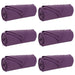 Pături de aruncat 6 pcs Violet 240 x 220 cm Molton - WALTI WALTI