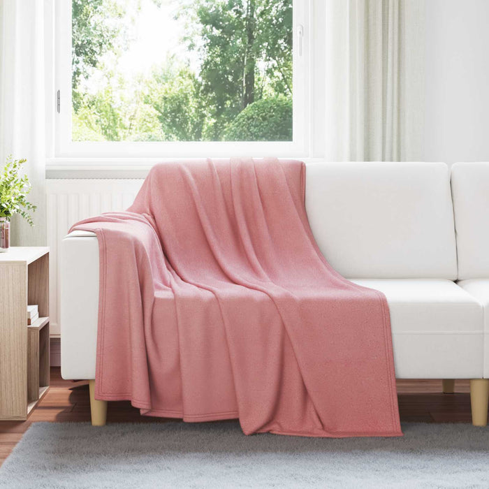 Pături de aruncat 6 pcs Roz 200 x 150 cm Molton - WALTI WALTI