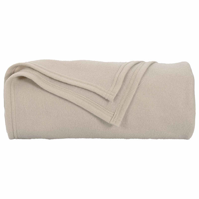 Pături de aruncat 24 pcs Bej 240 x 220 cm Molton - WALTI WALTI
