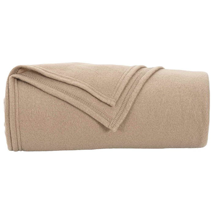 Pături de aruncat 24 pcs Culoare Cămilă 200 x 150 cm Molton - WALTI WALTI