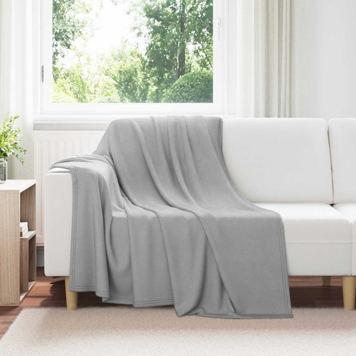 Pături de aruncat 24 pcs Gri 200 x 150 cm Molton - WALTI WALTI