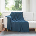 Pături de aruncat 24 pcs Albastru marin 200 x 150 cm Molton - WALTI WALTI