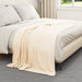 Pături de aruncat 24 pcs Crem 170 x 130 cm Molton - WALTI WALTI