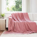 Pături de aruncat 24 pcs Roz 240 x 220 cm Molton - WALTI WALTI