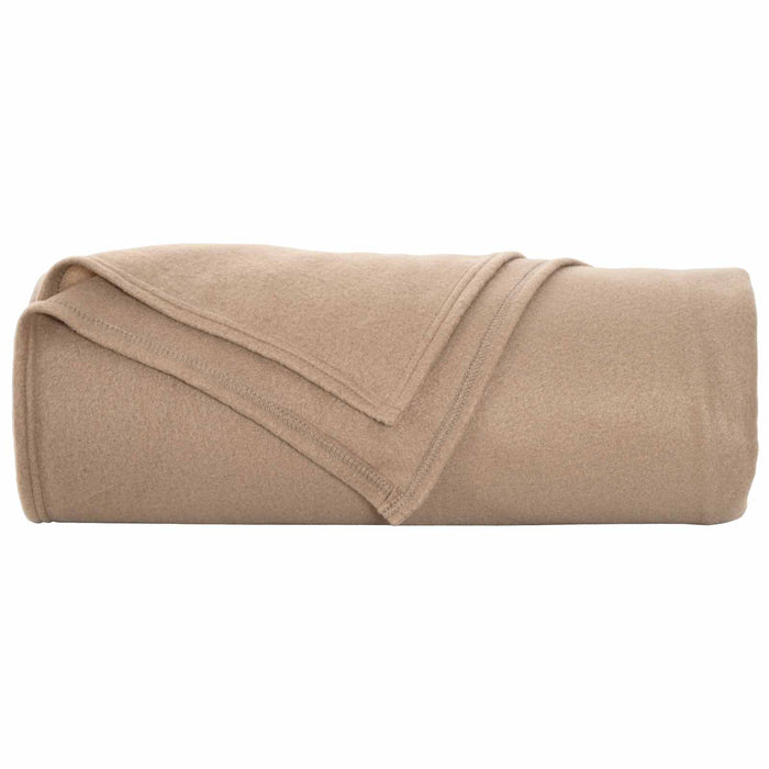 Pături de aruncat 6 pcs Culoare Cămilă 280 x 210 cm Molton - WALTI WALTI