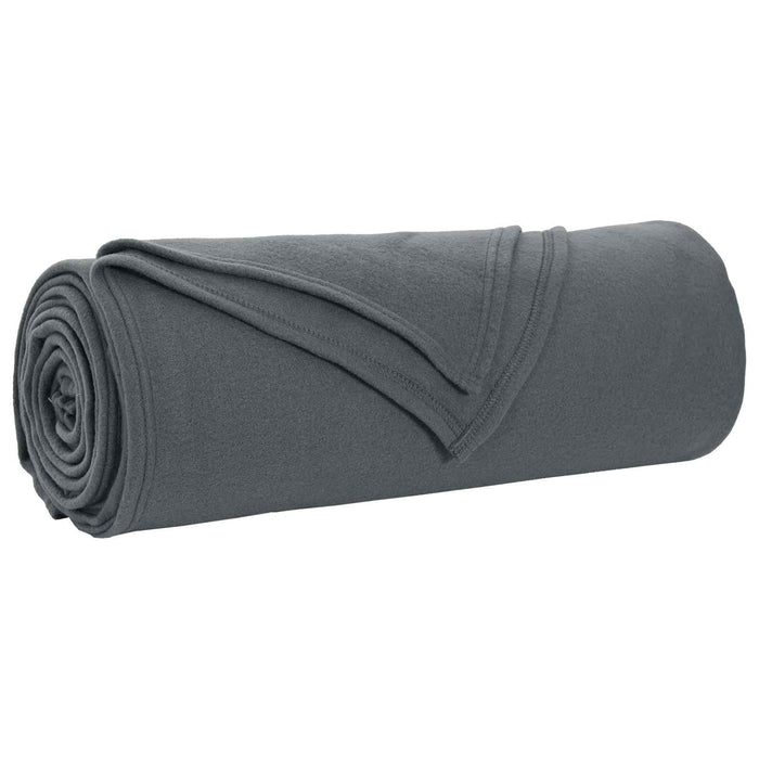 Pături de aruncat 6 pcs Gri închis 280 x 210 cm Molton - WALTI WALTI