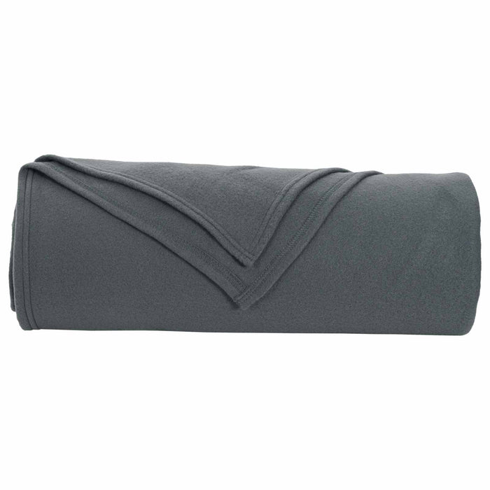 Pături de aruncat 6 pcs Gri închis 280 x 210 cm Molton - WALTI WALTI