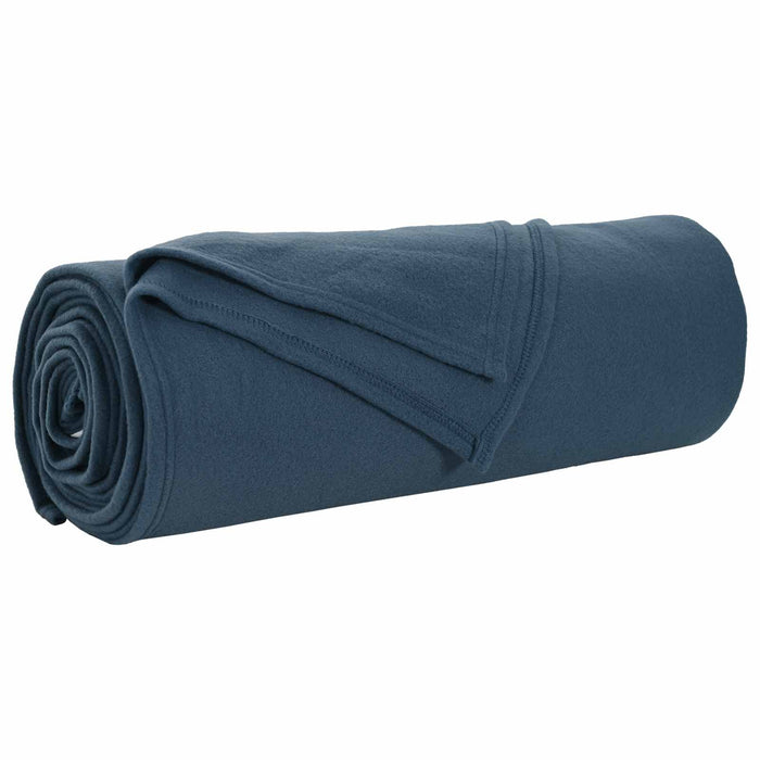 Pături de aruncat 6 pcs Albastru marin 350 x 270 cm Molton - WALTI WALTI