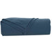 Pături de aruncat 6 pcs Albastru marin 350 x 270 cm Molton - WALTI WALTI