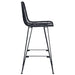 Scaun Bar 2 pcs Negru 44,5 x 53 x 111 cm Ratan și Fier - WALTI WALTI