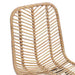 Scaun de sufragerie 2 pcs natural 44.5 x 55 x 85 cm - WALTI WALTI