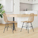 Scaun de sufragerie 2 pcs natural 44.5 x 55 x 85 cm - WALTI WALTI