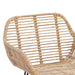 Scaun Bar 2 pcs 55 x 52 x 105 cm Ratan și Fier - WALTI WALTI
