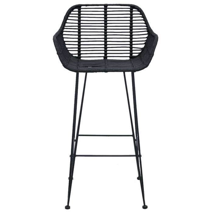 Scaun Bar 2 pcs 55 x 52 x 92 cm Ratan și Fier - WALTI WALTI