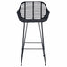 Scaun Bar 2 pcs 55 x 52 x 92 cm Ratan și Fier - WALTI WALTI