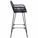 Scaun Bar 2 pcs 55 x 52 x 92 cm Ratan și Fier - WALTI WALTI