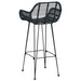 Scaun Bar 2 pcs 55 x 52 x 105 cm Ratan și Fier - WALTI WALTI
