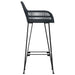 Scaun Bar 2 pcs 55 x 52 x 105 cm Ratan și Fier - WALTI WALTI