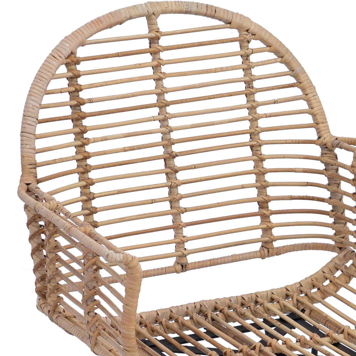 Scaun de sufragerie 2 pcs natural 57 x 54.5 x 85 cm - WALTI WALTI