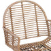 Scaun de sufragerie 2 pcs natural 57 x 54.5 x 85 cm - WALTI WALTI
