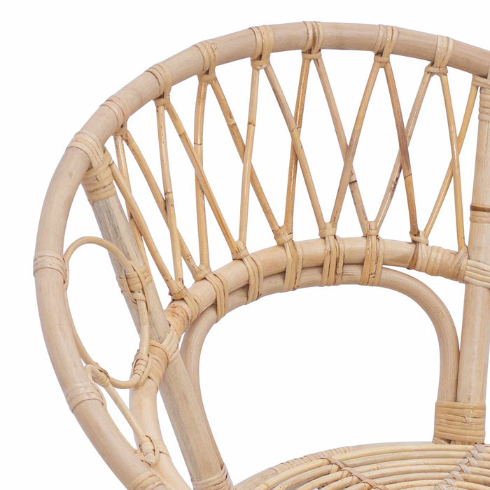 Scaun de sufragerie 2 pcs natural 65 x 55,5 x 81 cm - WALTI WALTI