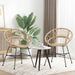 Scaun de sufragerie 2 pcs natural 65 x 55,5 x 81 cm - WALTI WALTI