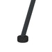 Scaun de sufragerie 2 pcs Negru 65 x 55,5 x 81 cm Ratan și Fier - WALTI WALTI