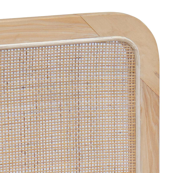 Tăblie cap cu headboard natural 100 x 55 x 3 cm Ratan WALTI