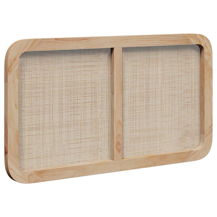 Tăblie cap cu headboard natural 100 x 55 x 3 cm Ratan WALTI