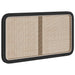 Tăblie cap cu headboard Negru 100 x 55 x 3 cm Ratan - WALTI WALTI