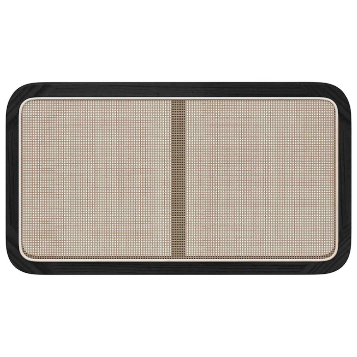 Tăblie cap cu headboard Negru 100 x 55 x 3 cm Ratan - WALTI WALTI